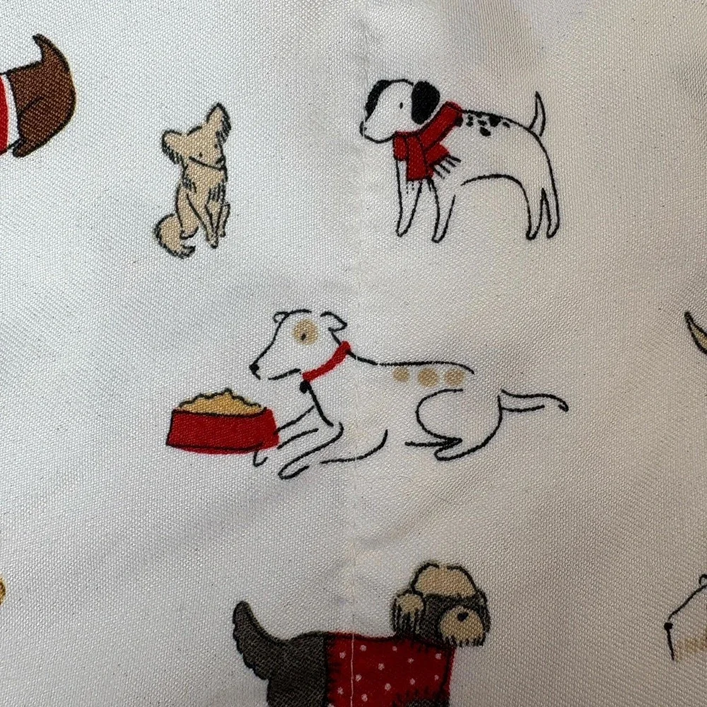 Cuddl Duds Sheets Queen Set Dogs Flat And Fitted Microfiber Extra Soft Holiday